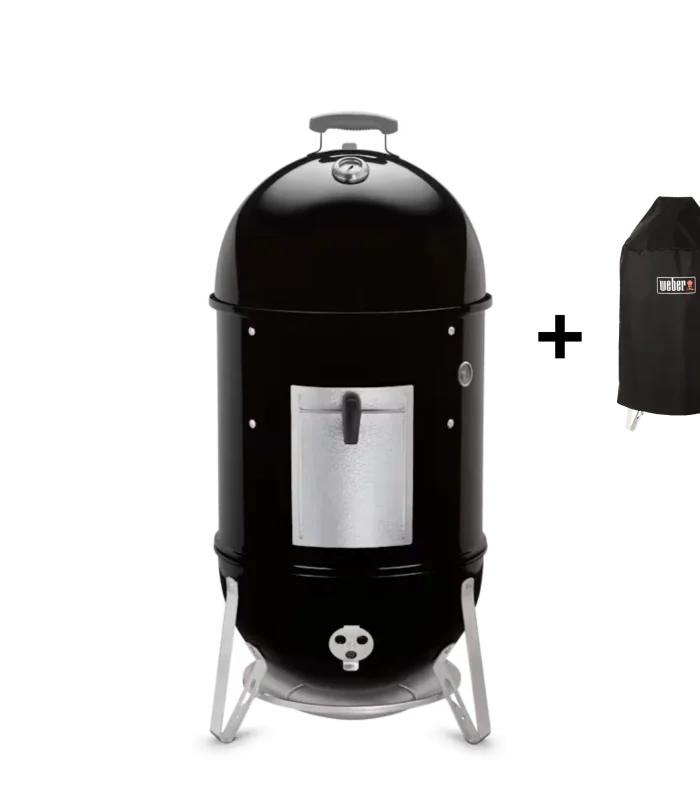 Ahumador Weber Smokey Mountain Cooker Ø47cm black + Funda de Regalo